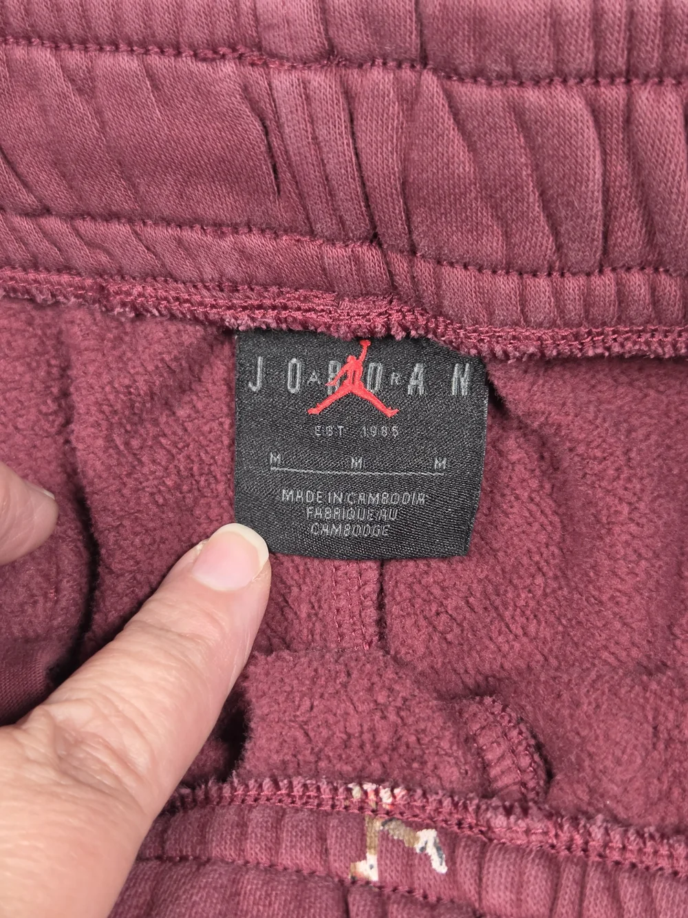 Nike Air Jordan Essentials Holiday All-Over Print Fleece Joggers